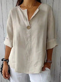 Amara Relaxed V-Neck Top