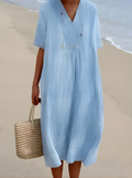 Adrian Casual Flowy Dress