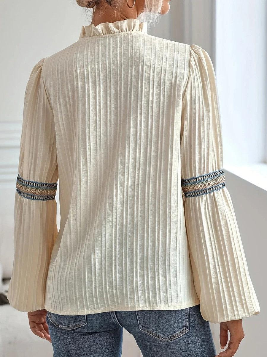 Lady Luxe | Elegant Long-Sleeved Top