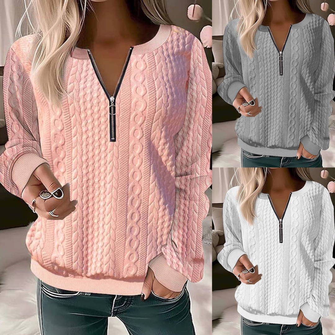Ivy Elegant women's v-neck sweater