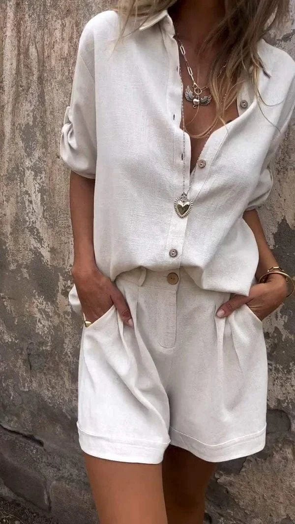 Darcy Linen Blend Set