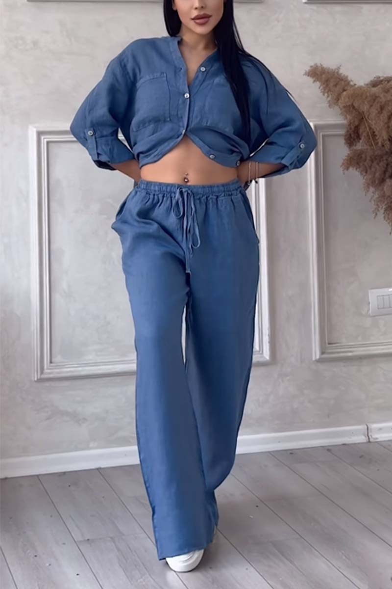 Michaela Two-piece set in linen