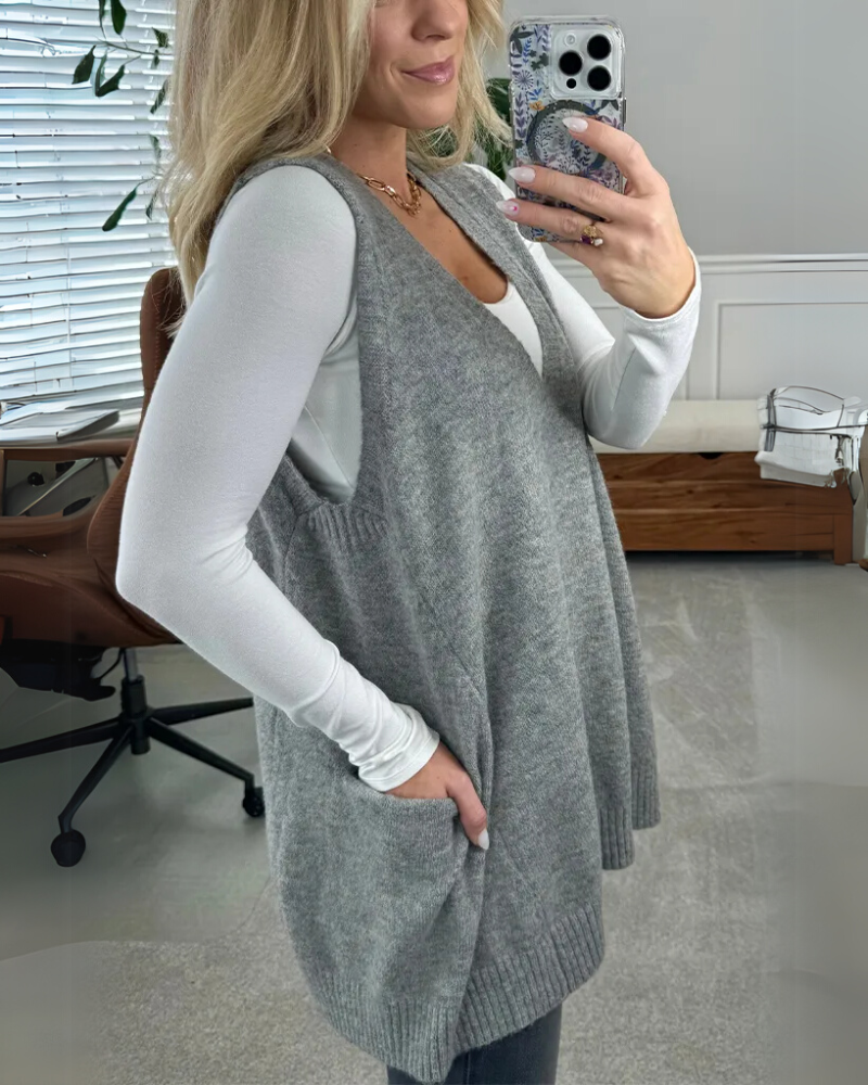 Quincy Cozy Knit Vest