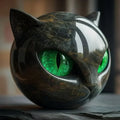 Nyxheart Mystic Black Cat Sculpture