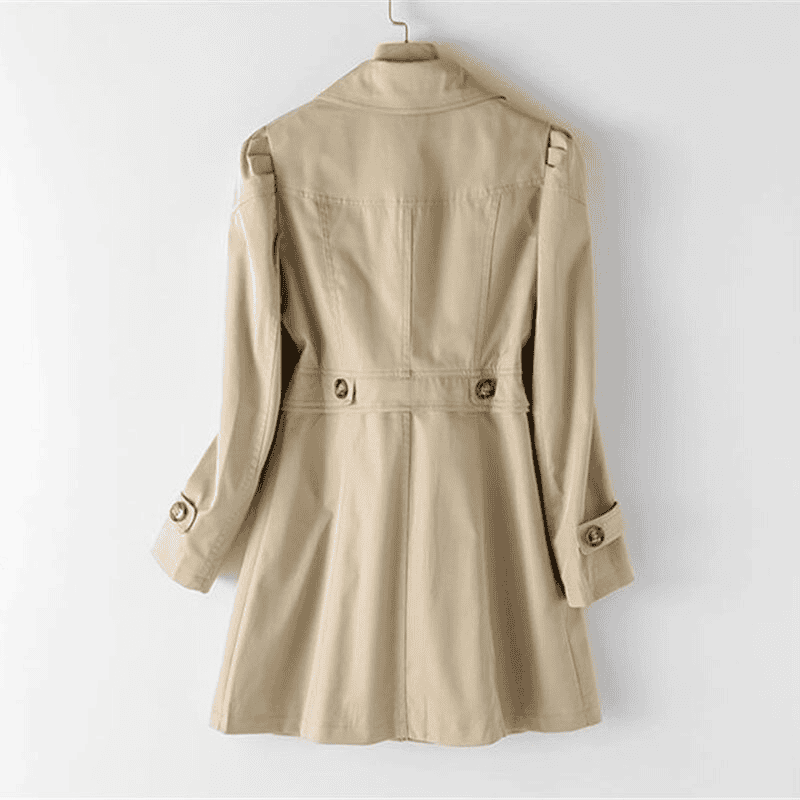 Raphaella Mid-Length Trench Coat