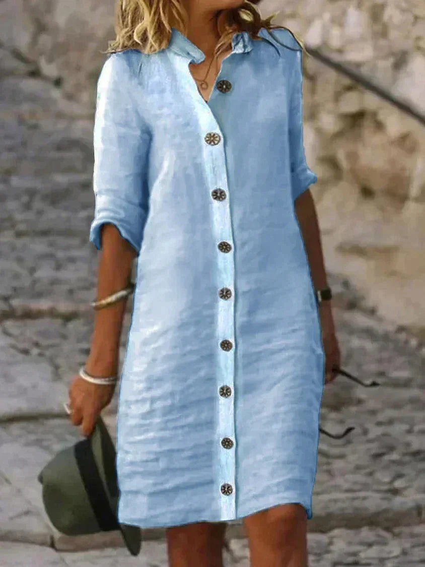 Zoe Stylish Summer Dress — view 4