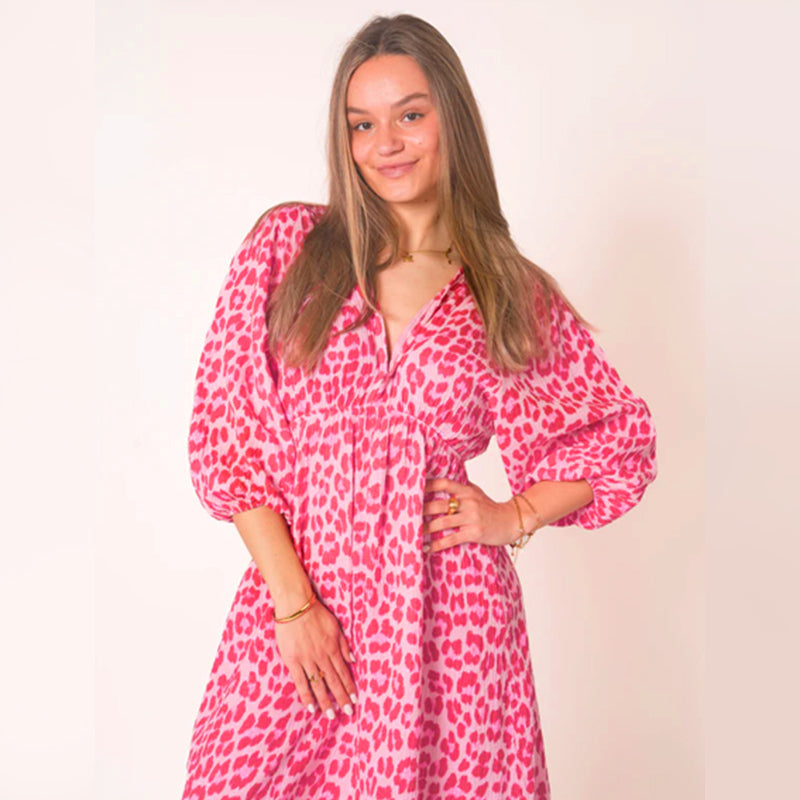 Zahra V-Neck Maxi Dress