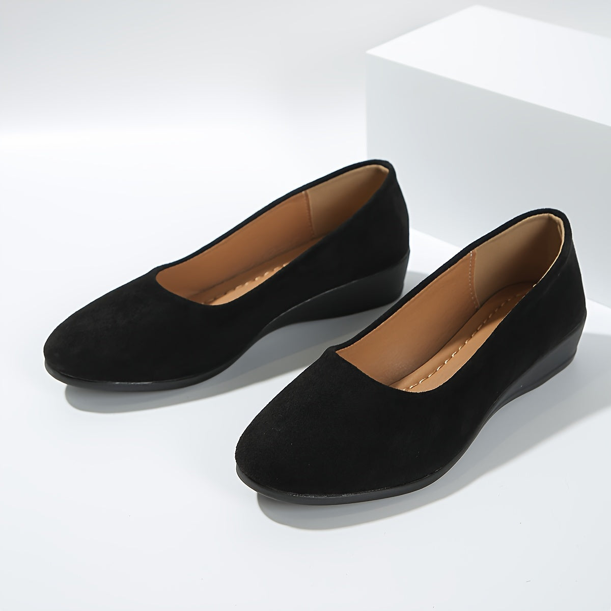 Sarah Wedge Ballerina Flats