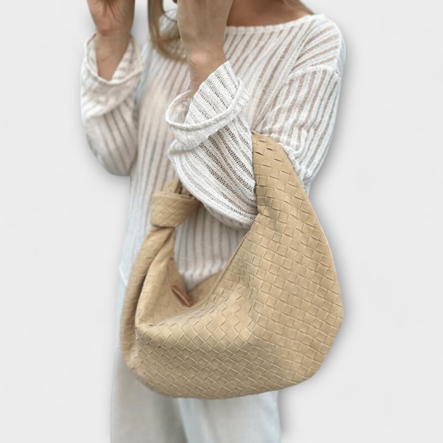 Denise Large Woven Women's Handbag