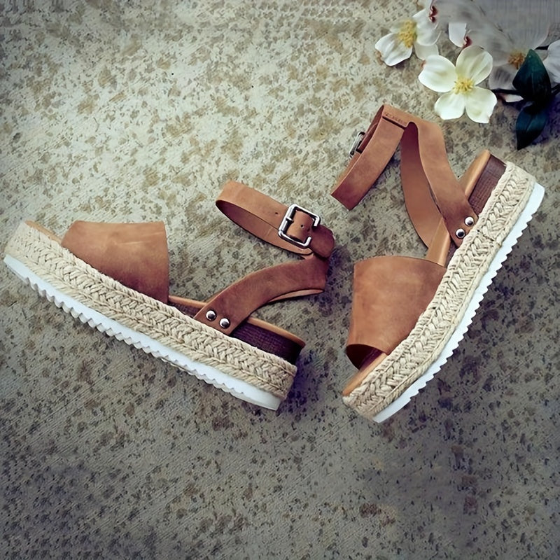 Noreen Platform Espadrilles Sandals