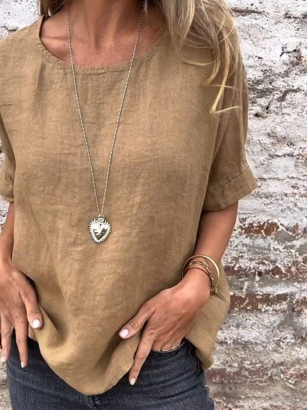 Hazel Minimalist Relaxed Top