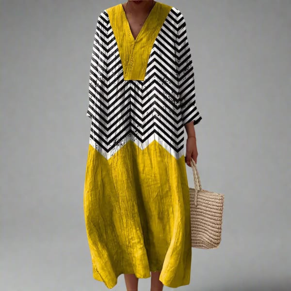 Claire Art-Inspired Dress