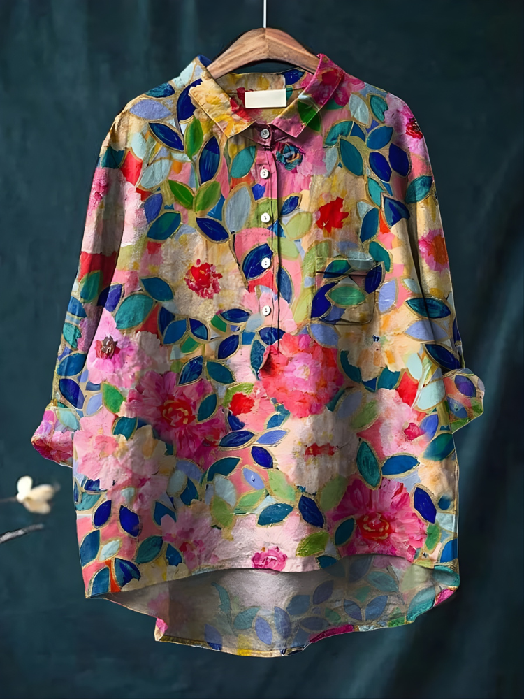 Tresha Playful Print Blouse
