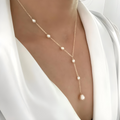 Lulu Vintage Pendant Pearl Necklace