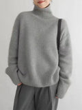 Lilian - Wool Turtleneck Sweater