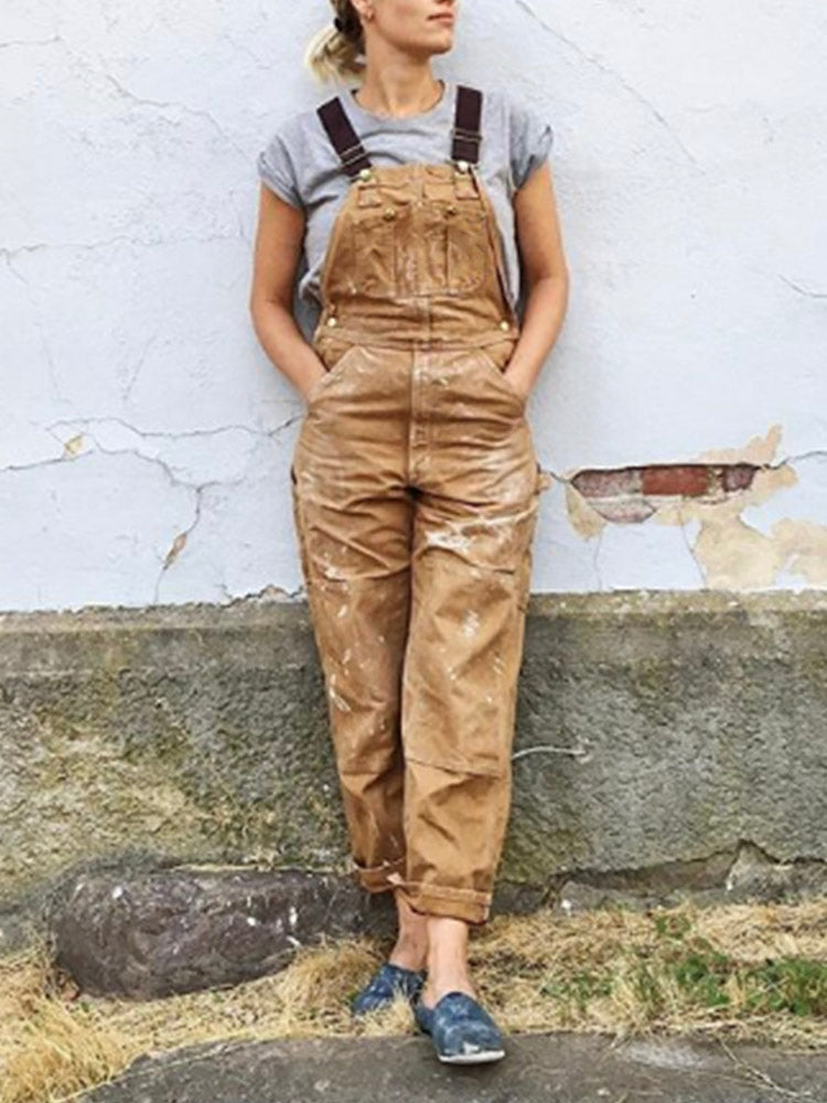 Elora Stylish Canvas Overall