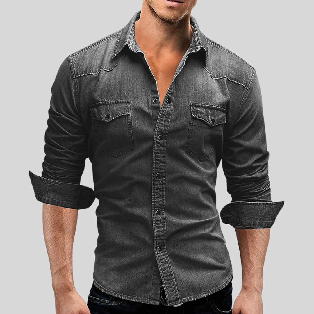 Lemar Casual Denim Men's Shirt
