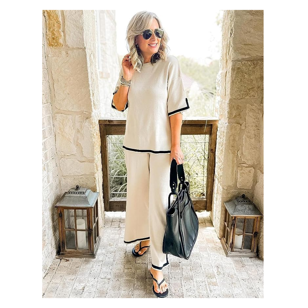 Marian Two-piece Korean outfit - One Size