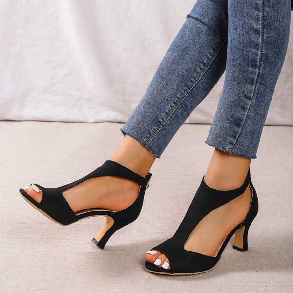 Mavis Orthopaedic Heeled Sandals