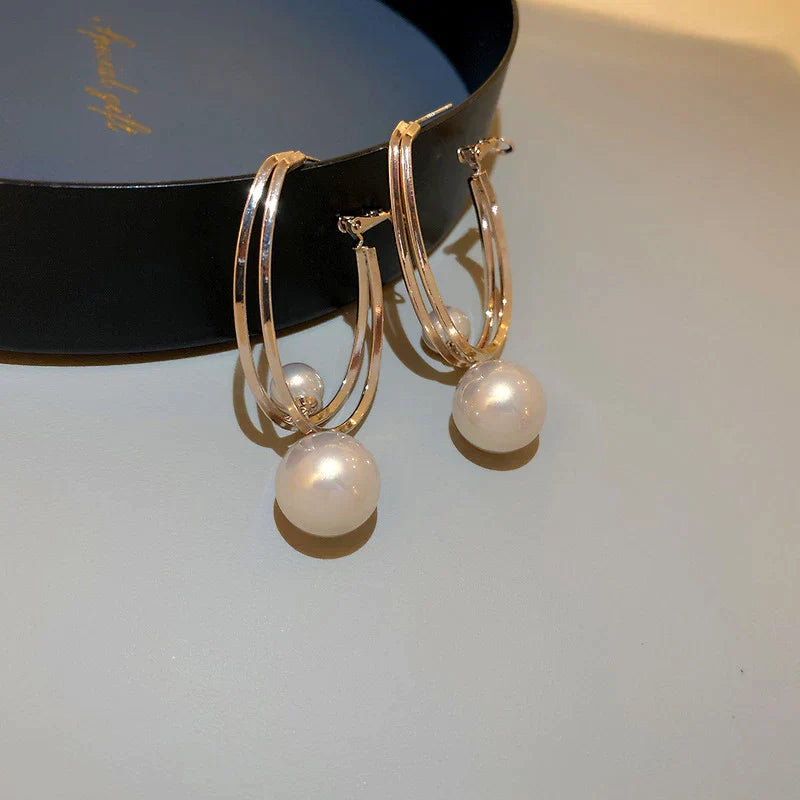 Tyla Vintage Charming Pearl Earrings