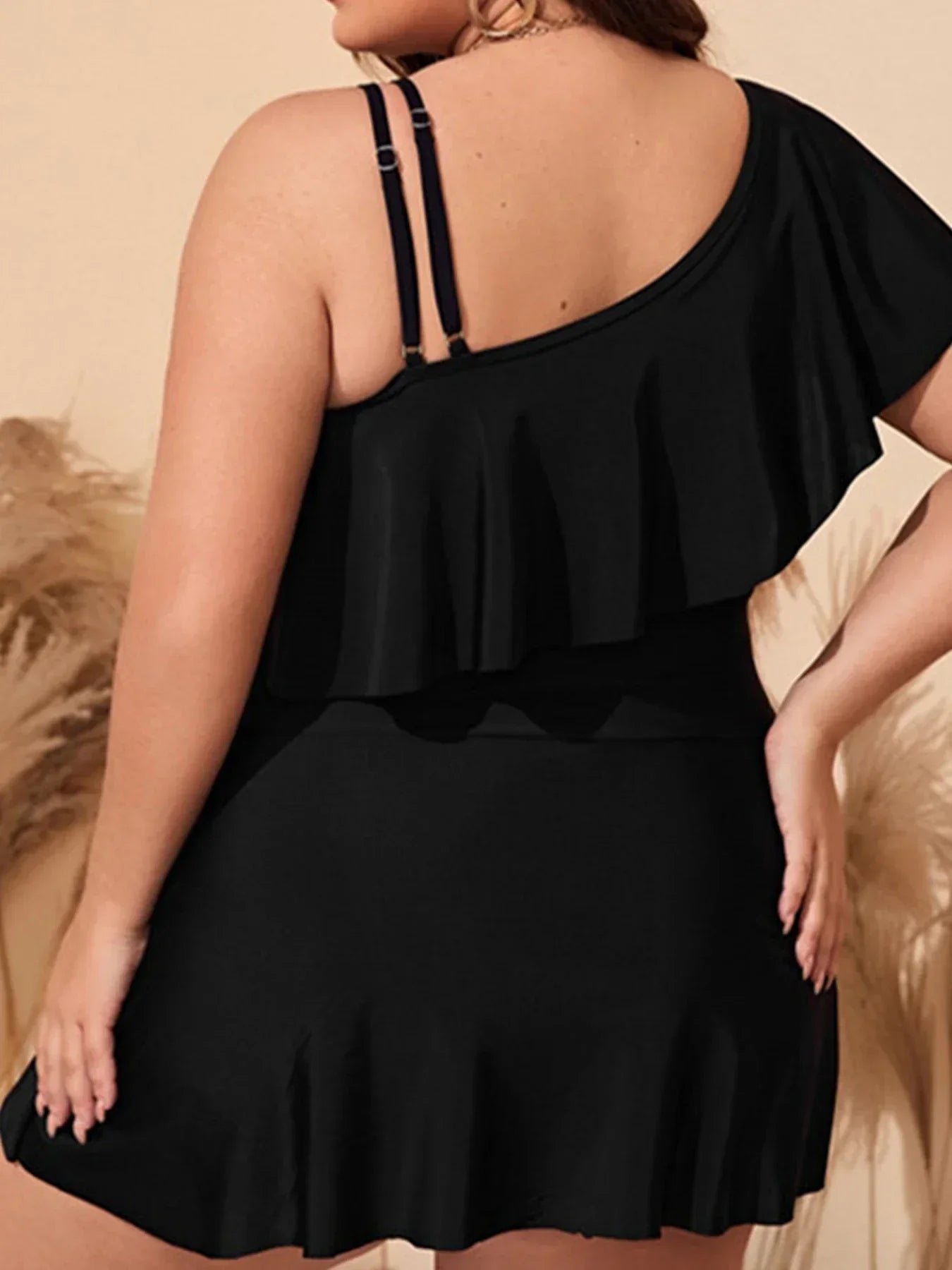 Docia Ruffle Plus-Size Bikini