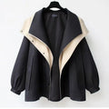 Xiandra Trendy Hooded Windbreaker Coat