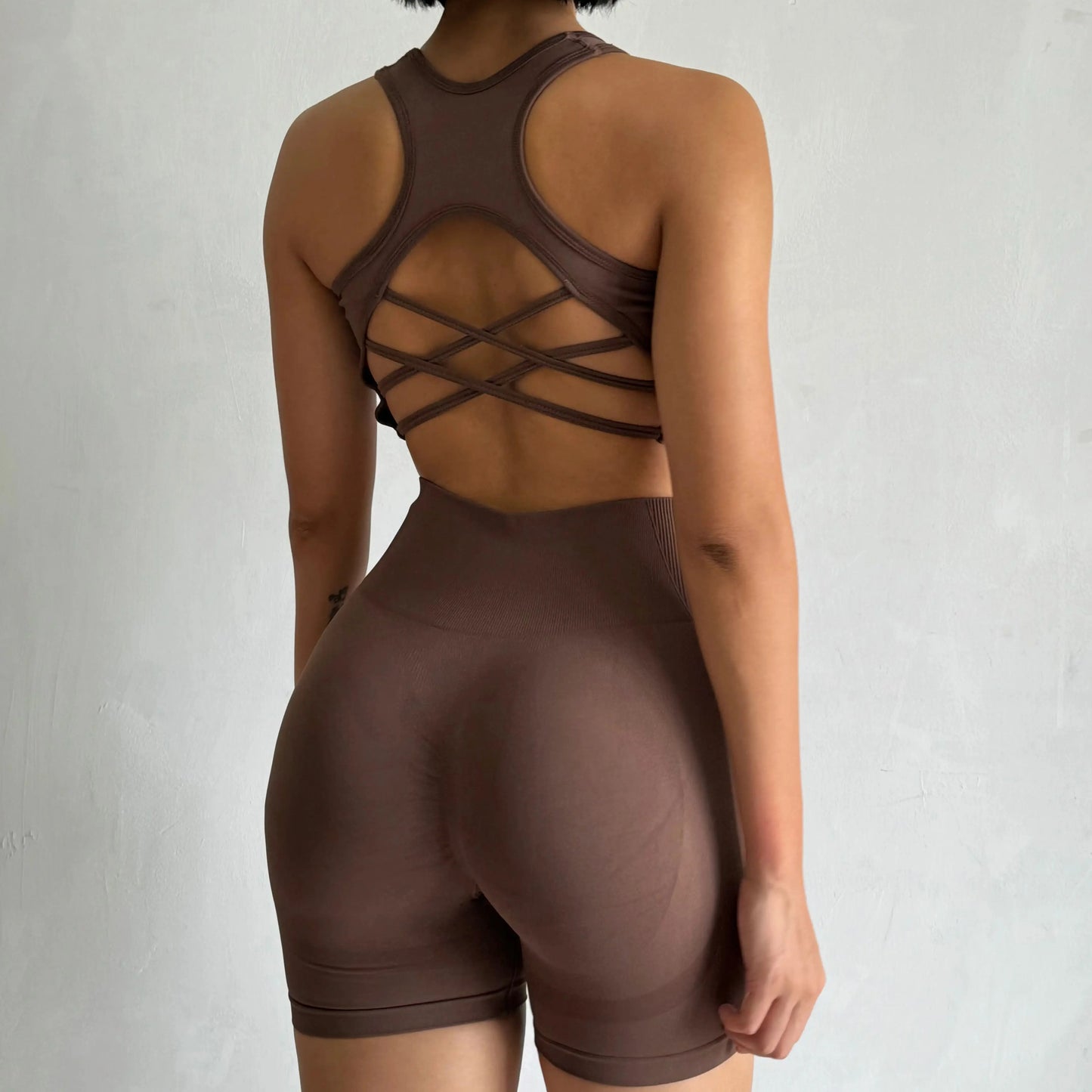 Adele Sport Set - 2 PCS Women Seamless Yoga Set