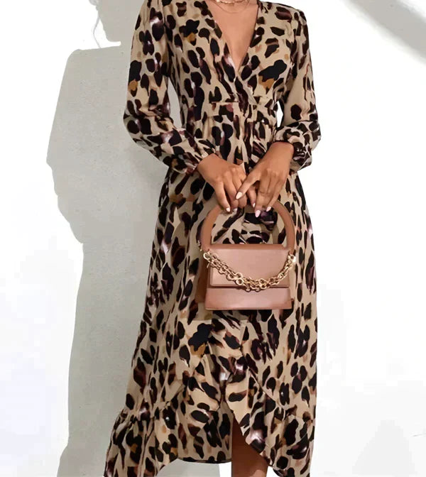 Lisandra - V-neck Wrap Dress