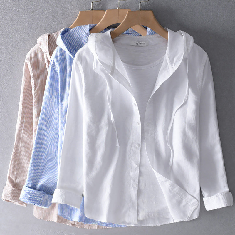 Araceli Breathable Linen Blouse