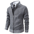 Sebastian- Knitted Jacquard Sweater