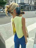 Claudia Backless Knit Top