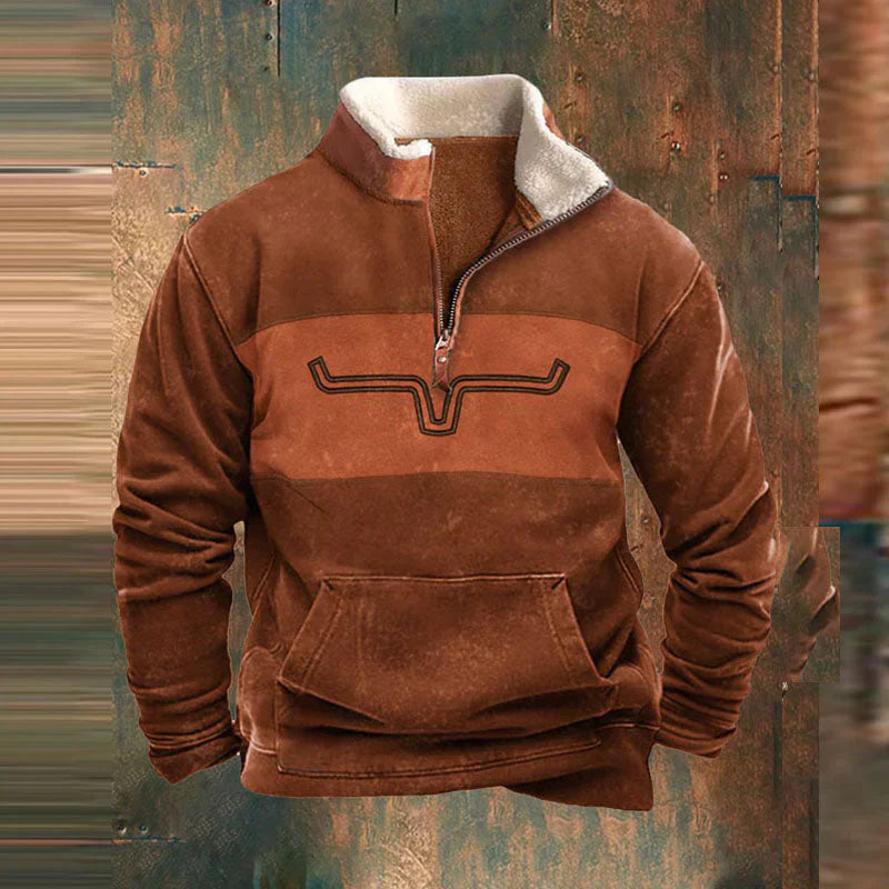 Liam - Modern Zip-Up Sweater