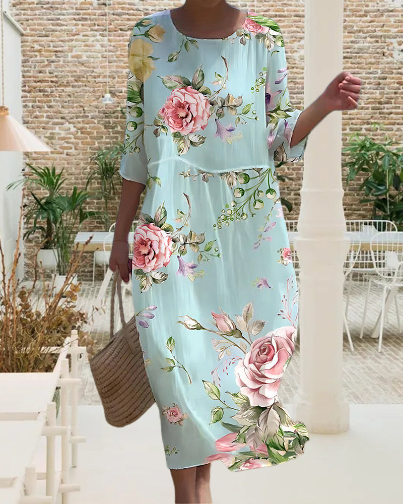 Kalisha Chic Floral Dress