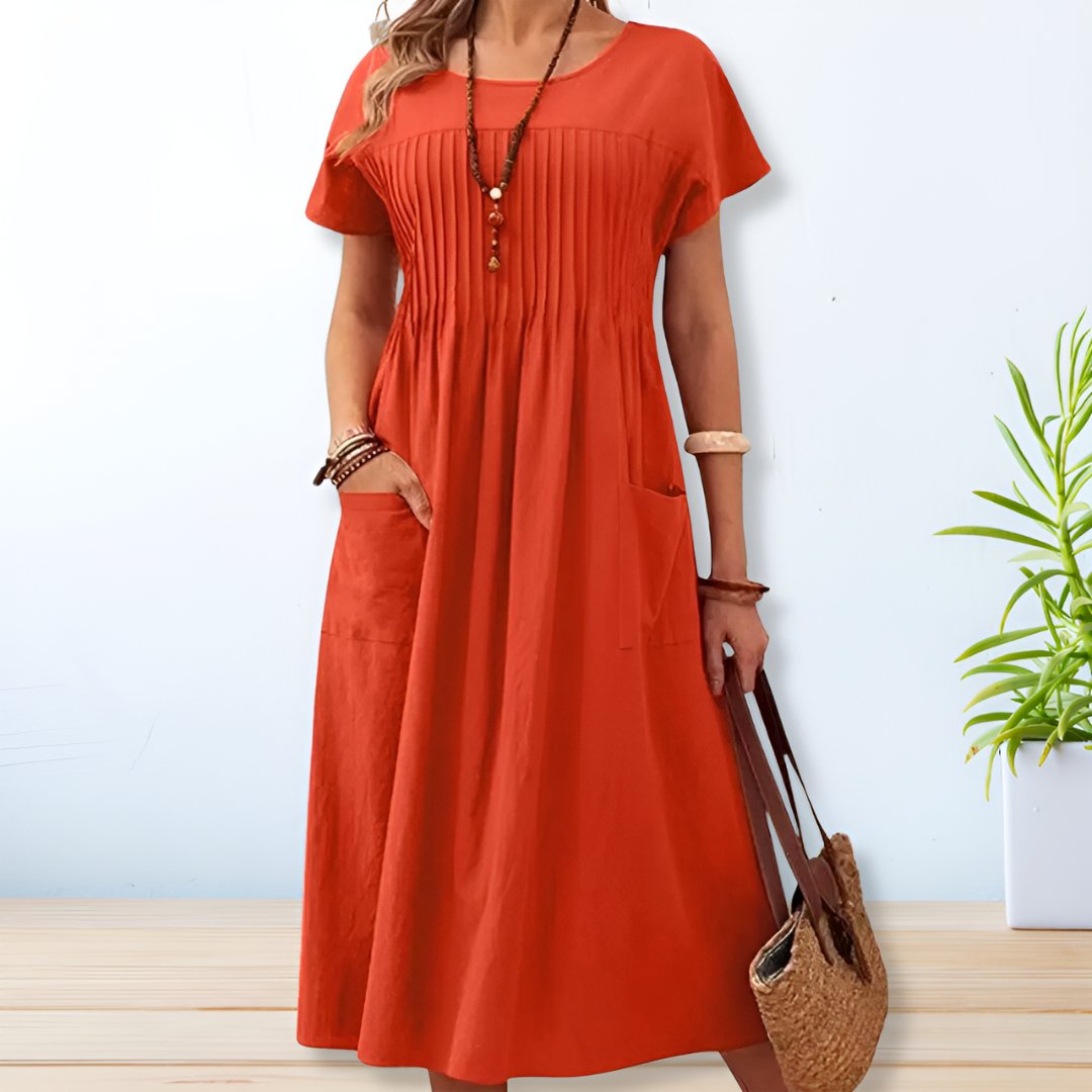 Gigi Elegant Dress with Pockets
