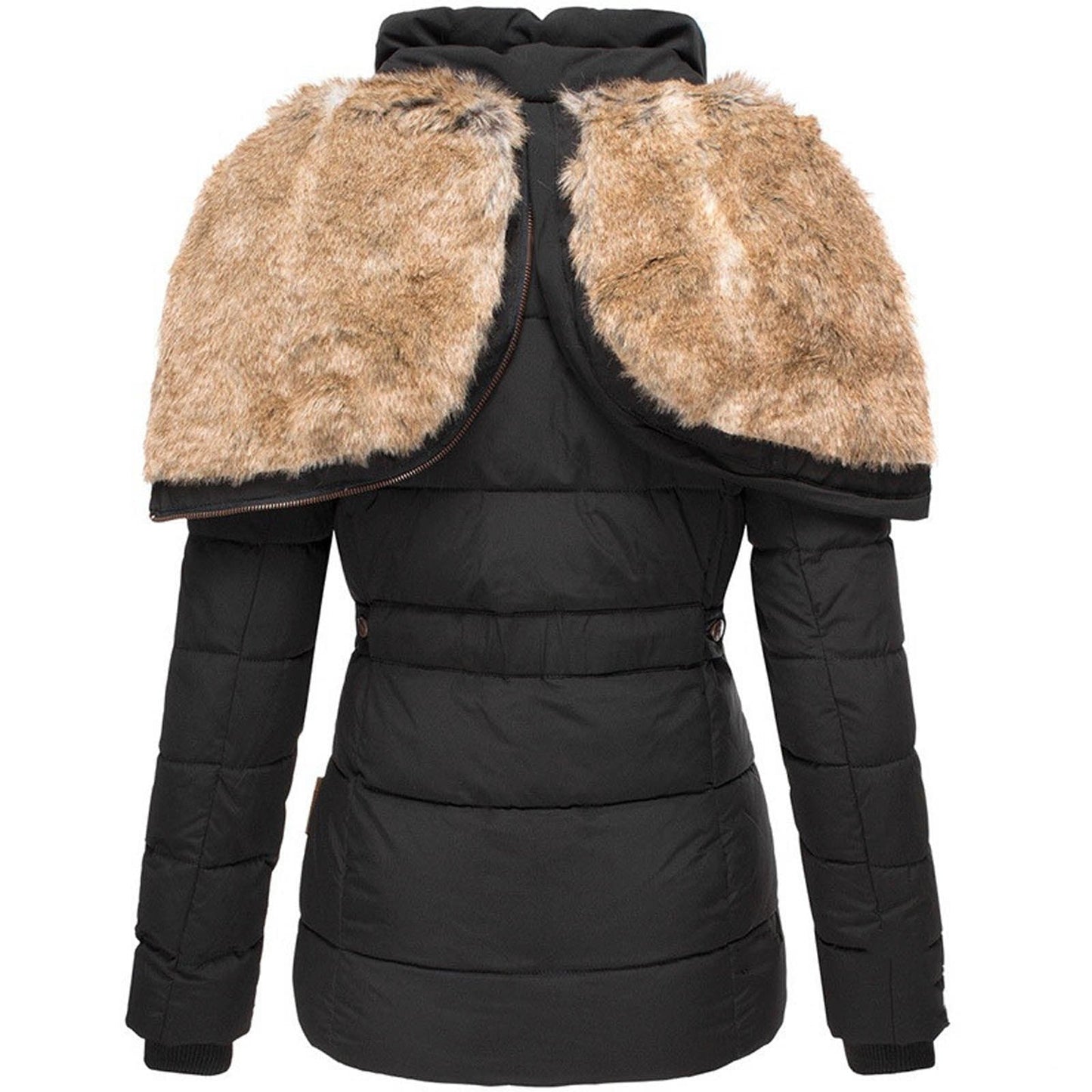 Suzie Warm Fur-Lined Winter Coat