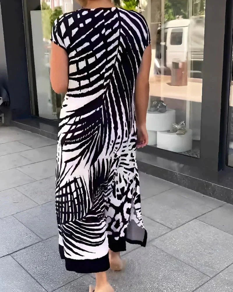 Serena Casual Printed Dress