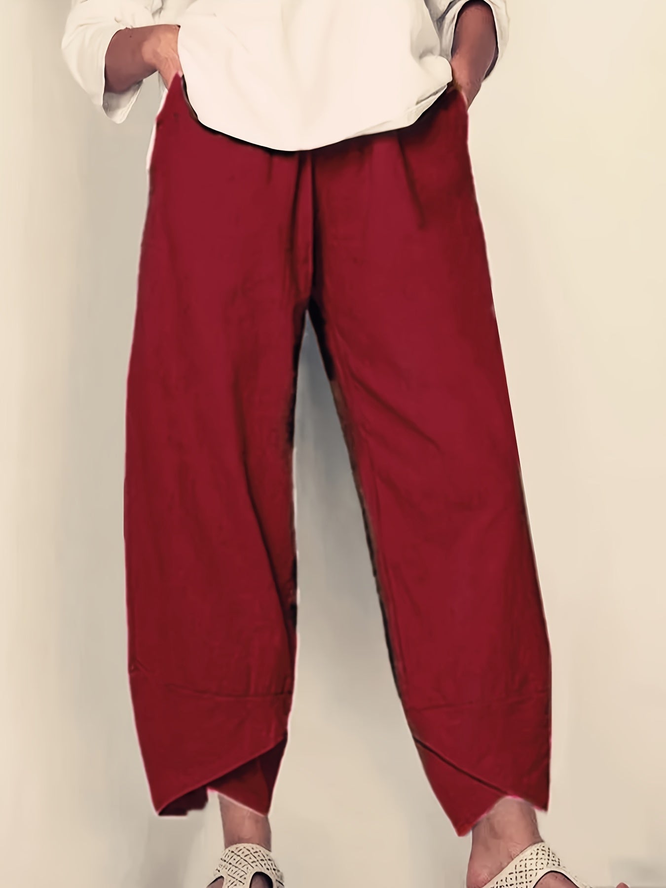Zara Elegant Side-Pocket Trousers