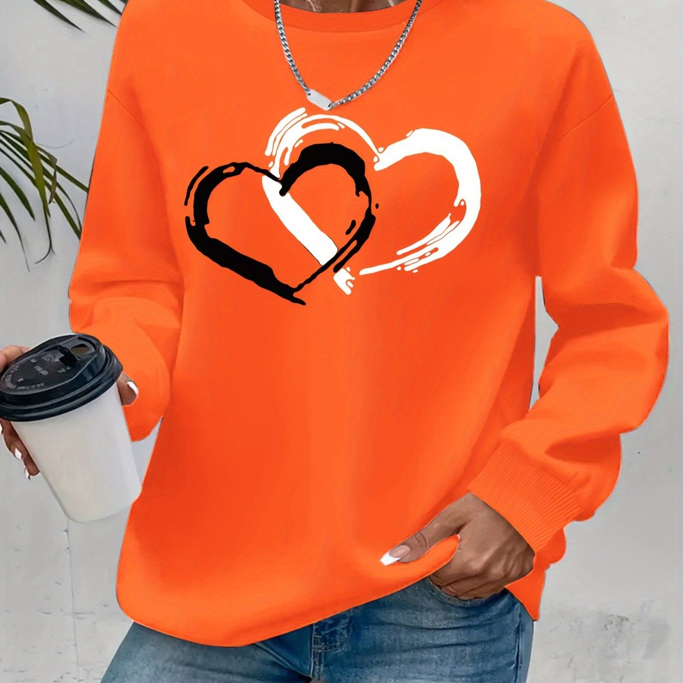 Sharlene Elegant Heart Sweater