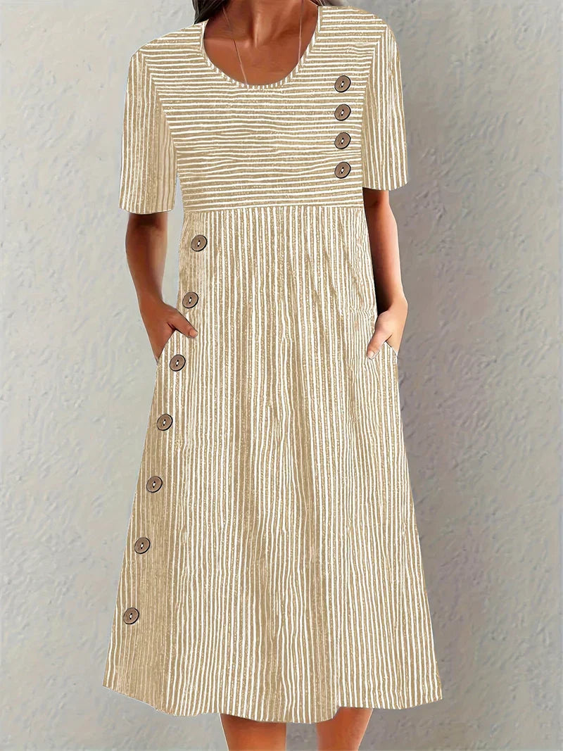 Matilda Striped Summer Dress