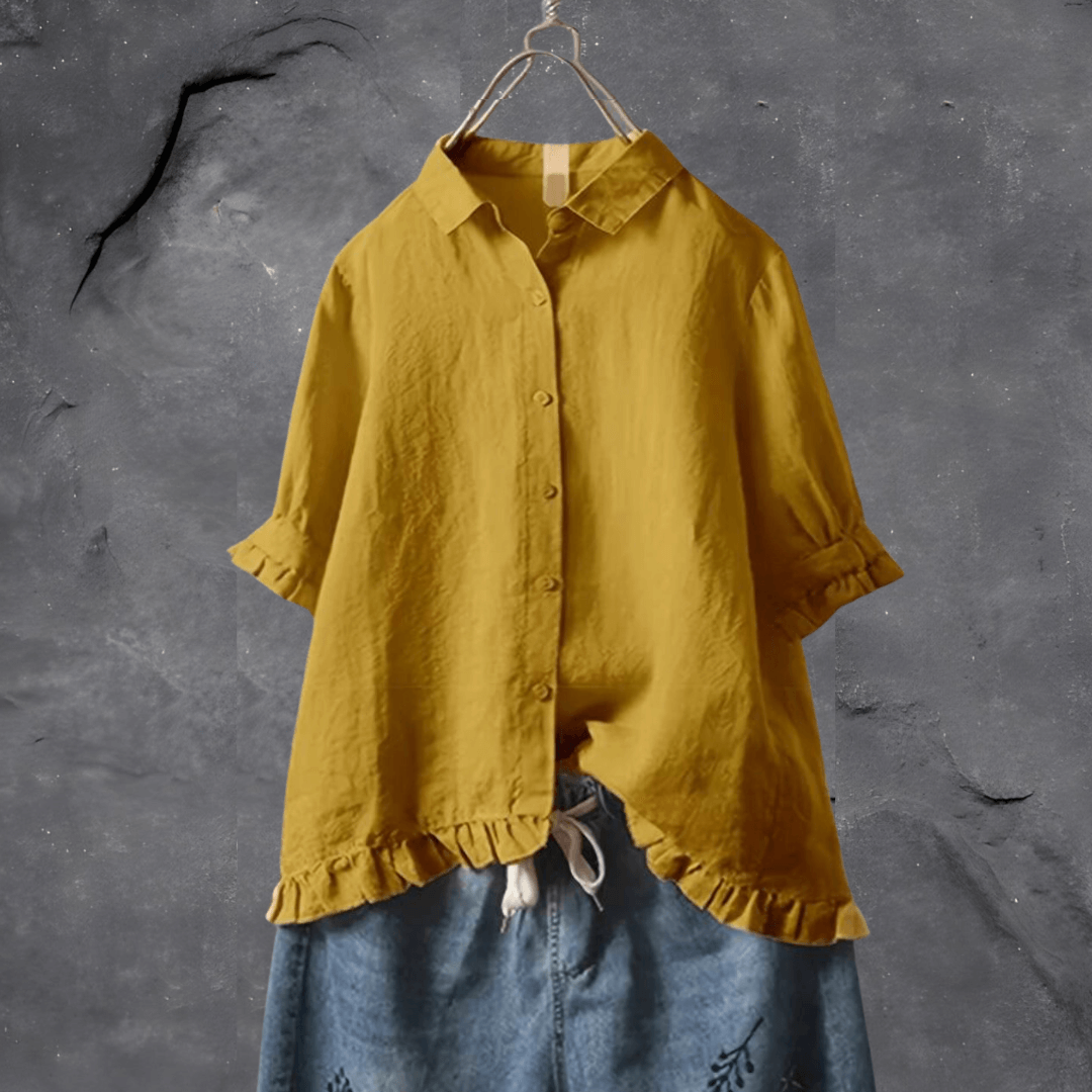 Valeria Elegant Button Shirt