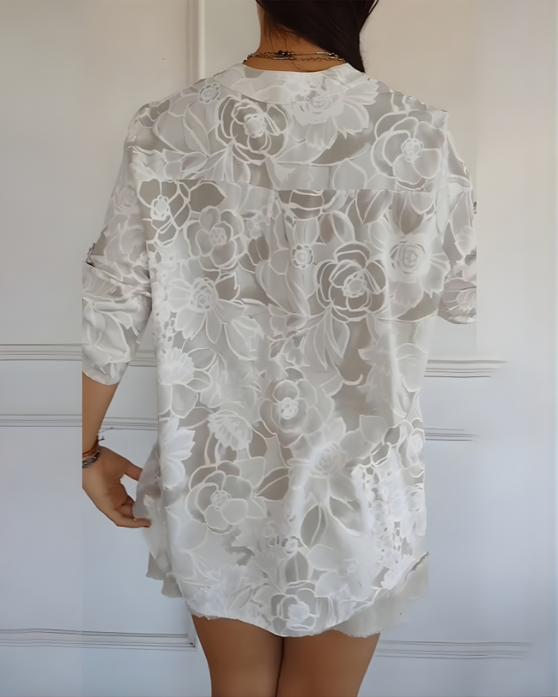 Holly Floral Print Blouse