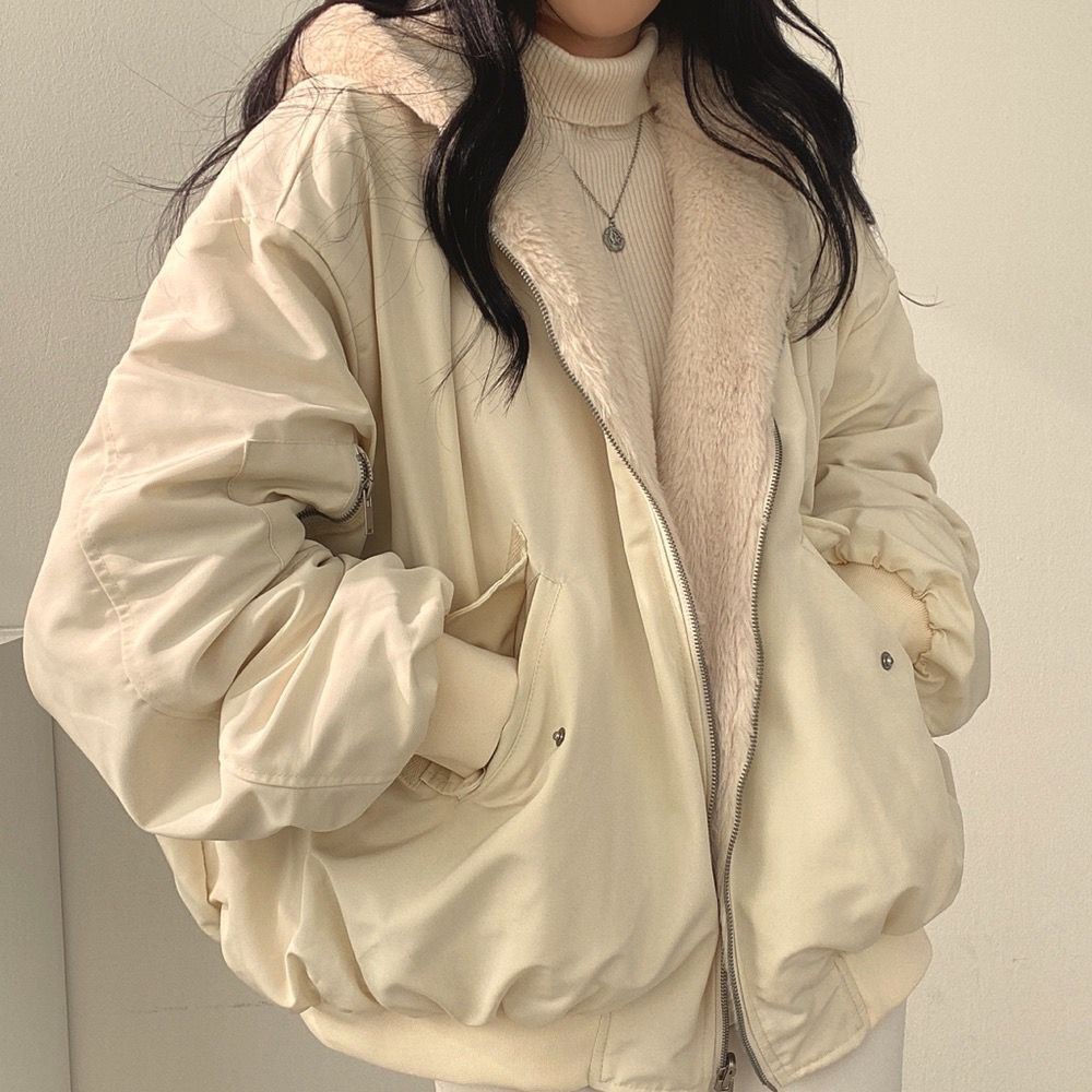Morgan Comfy double-sided warm jacket