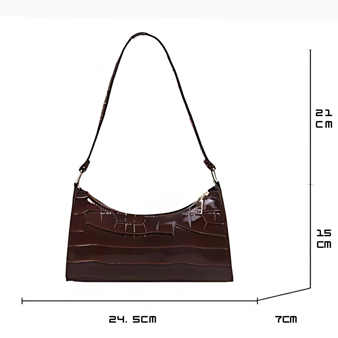 Millie Shiny Leather Bag
