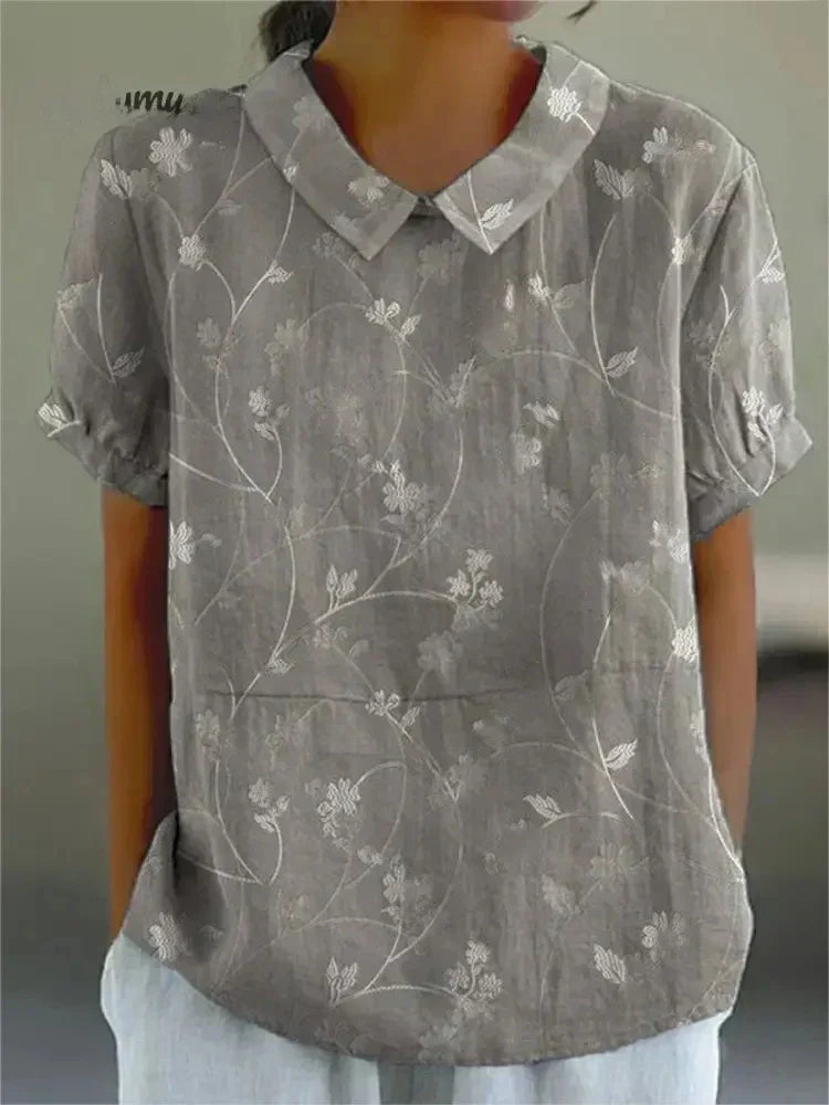 Lily Floral Print Shirt
