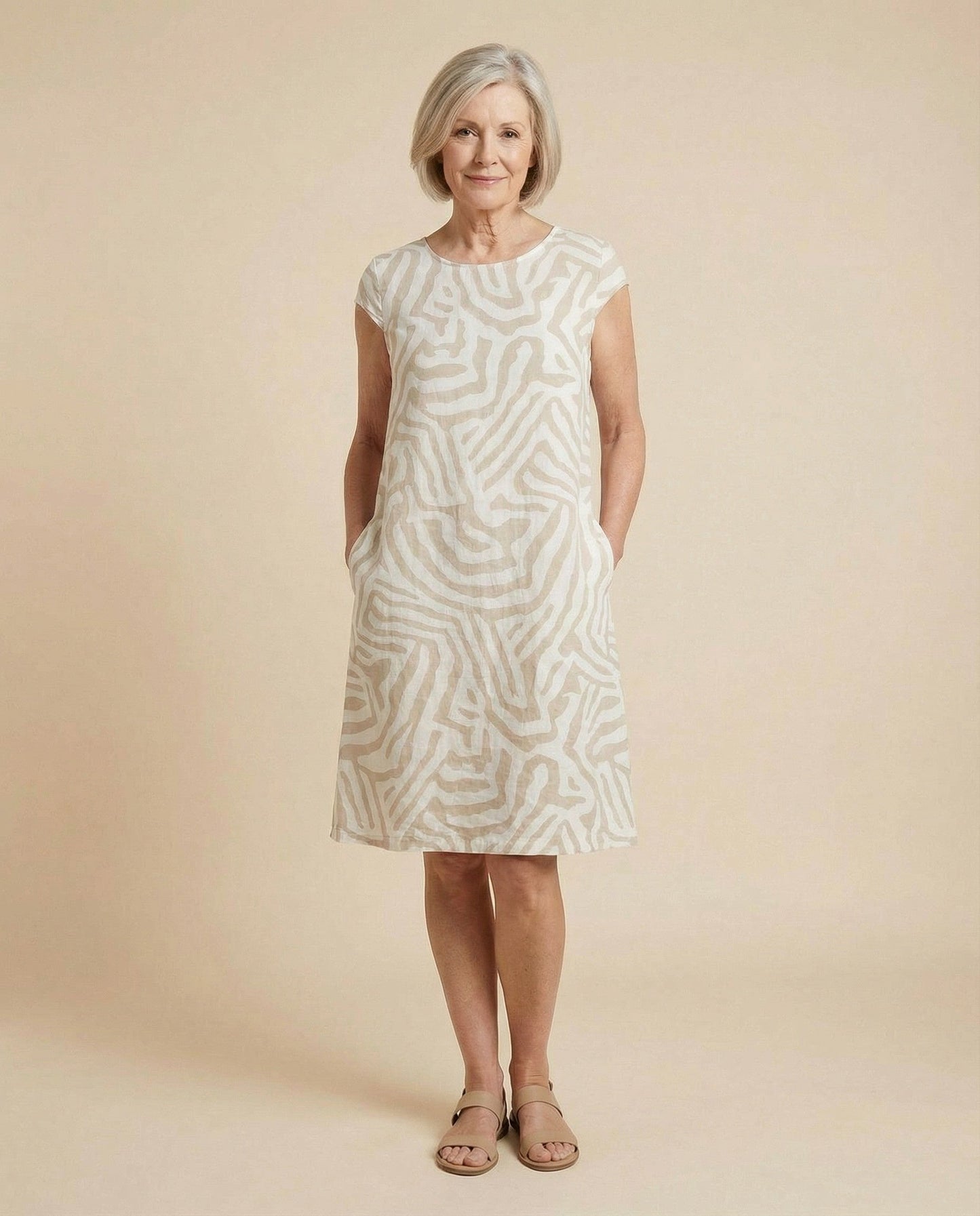 Ysabel Casual Linen Summer Dress