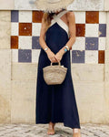 Charlotte Elegant Open-Back Dress