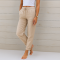 Freya Premium Linen Stretch Trousers