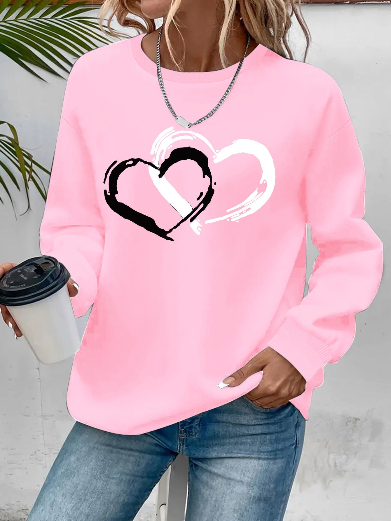 Sharlene Elegant Heart Sweater