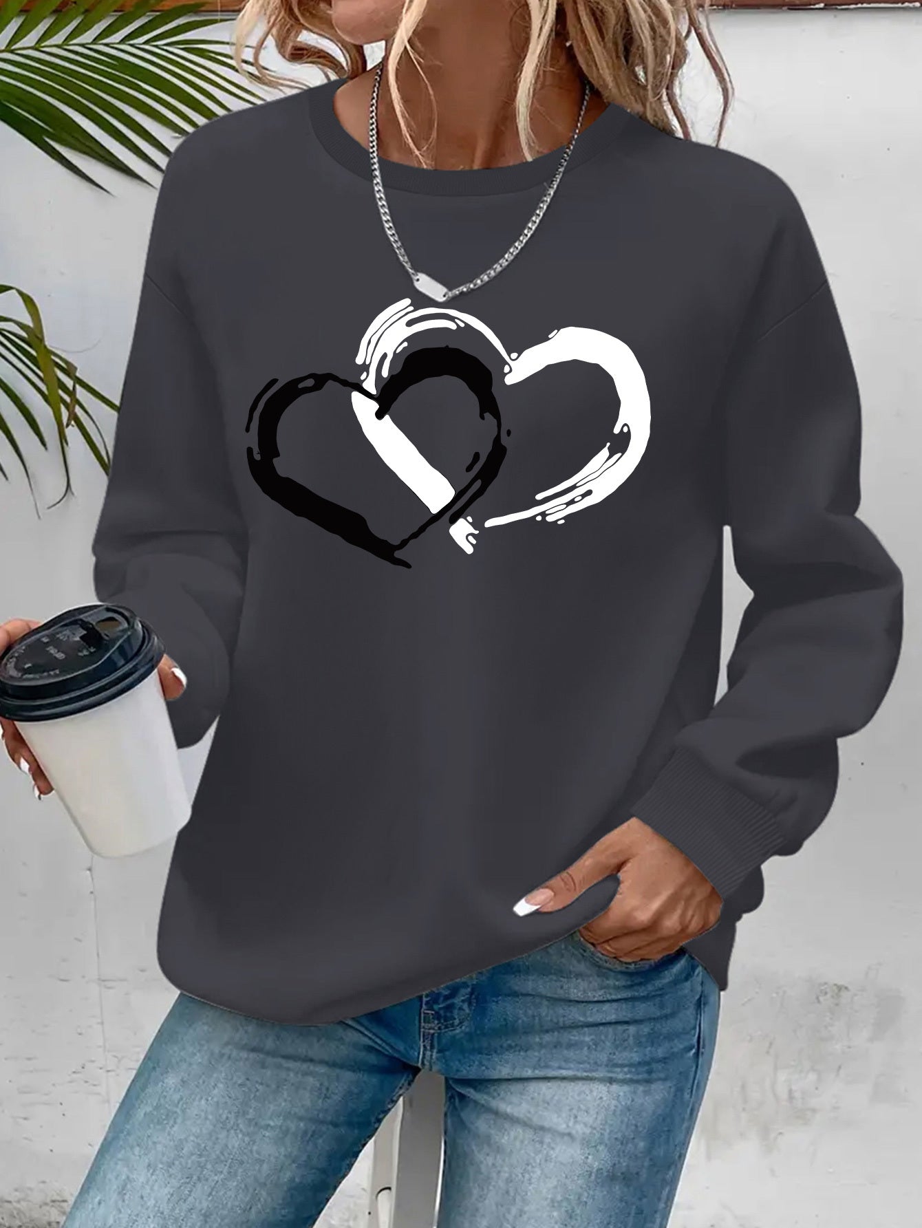 Sharlene Elegant Heart Sweater