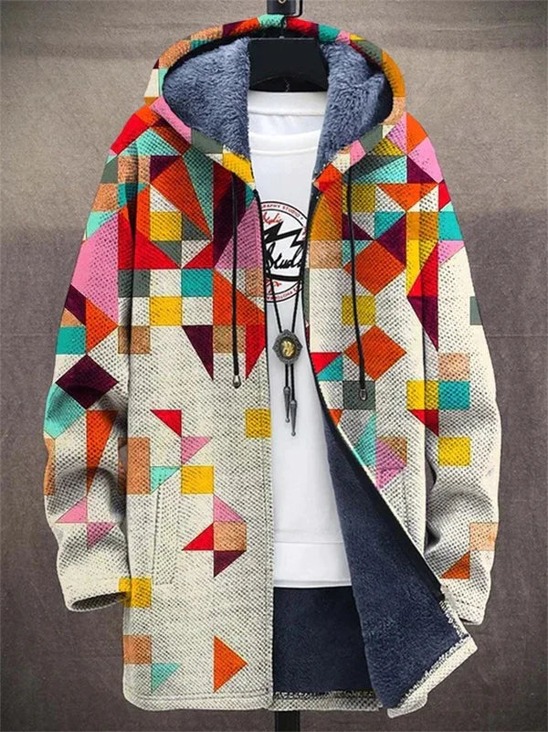 Kendra Luxurious Art-Inspired Cardigan